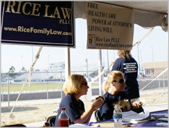 Rice Law at New Hanover County Relay for Life